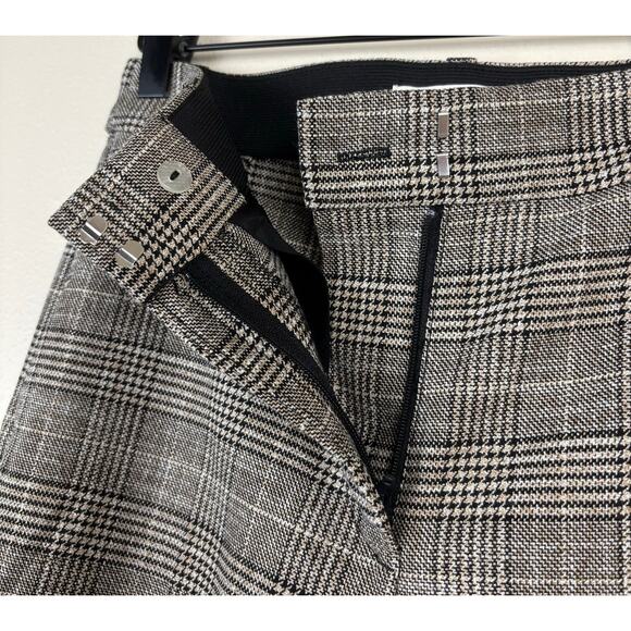 H&M Women's Plaid Work Pants Trousers Size 6 - Picture 4 of 9